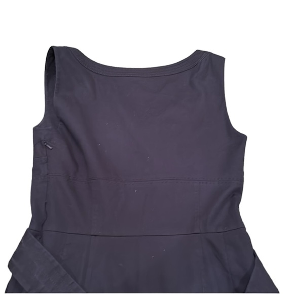 Tory Burch Elegant Navy Belted Dress - Picture 8 of 8